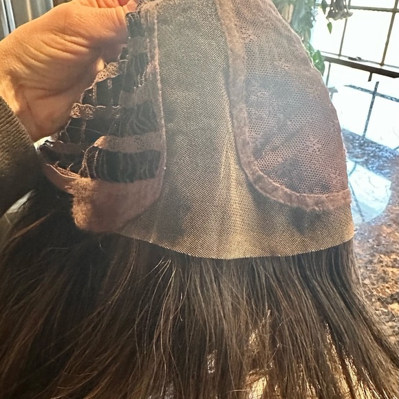 Belle Tress Liverpool Triple Chocolate Lace Front Wig Monopart HF Synthetic - Picture 16 of 16